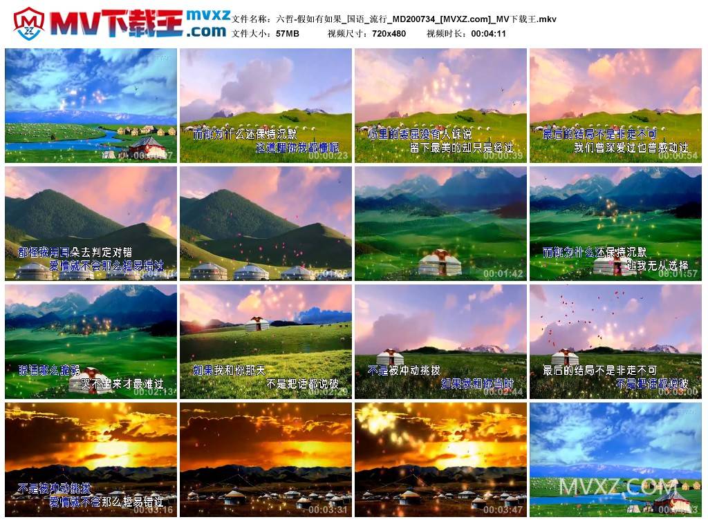 六哲-假如有如果_国语_流行_MD200734